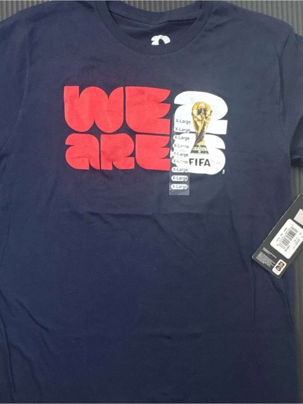 'FIFA We Are' Navy Blue Graphic T-Shirt